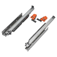 Blum 450mm 40Kg Soft Close Drawer Runners Pack of 2
