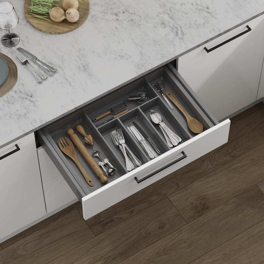 HY700 Anthracite Cutlery Tray