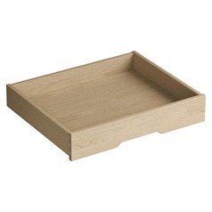 Natural Oak Veneered 600mm Ready Assembled Internal Drawer