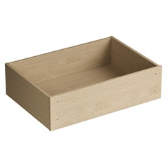 Natural Oak Veneered 700mm Ready Assembled Pan Drawer