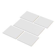 Internal White 1000mm x 398mm Larder Top Shelf Pack