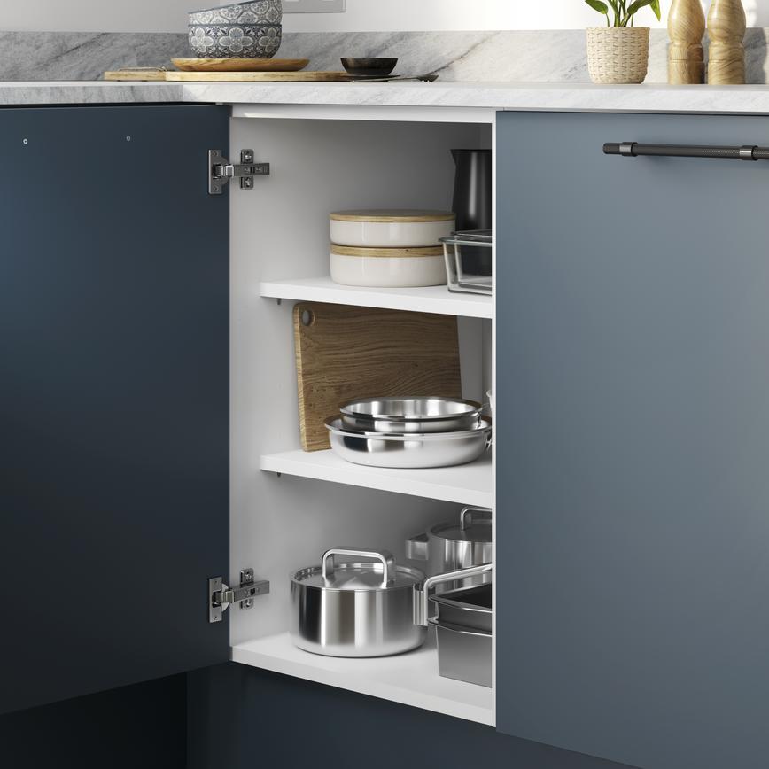 500 Base Unit Shelf White 