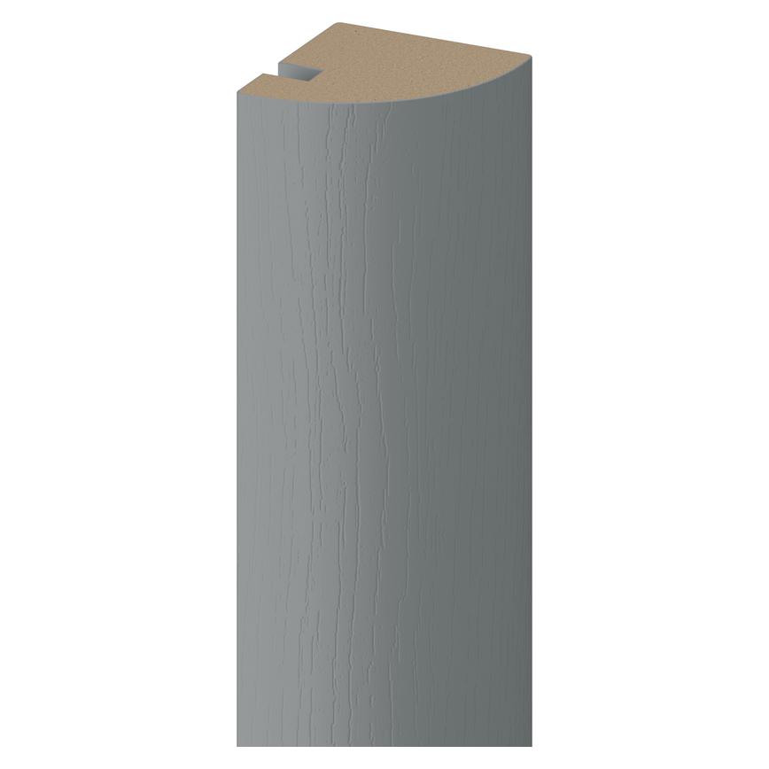 Halesworth Grain Dusk Blue Curved Corner Post