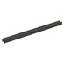 Reed Lacquered Dark Oak Mounted Trim Bar Cupboard Handle 400mm