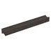 Reed Lacquered Dark Oak Mounted Trim Bar Cupboard Handle 200mm