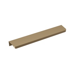 Edge Matt Brass Effect Trimline Bar Cupboard Handle 230mm