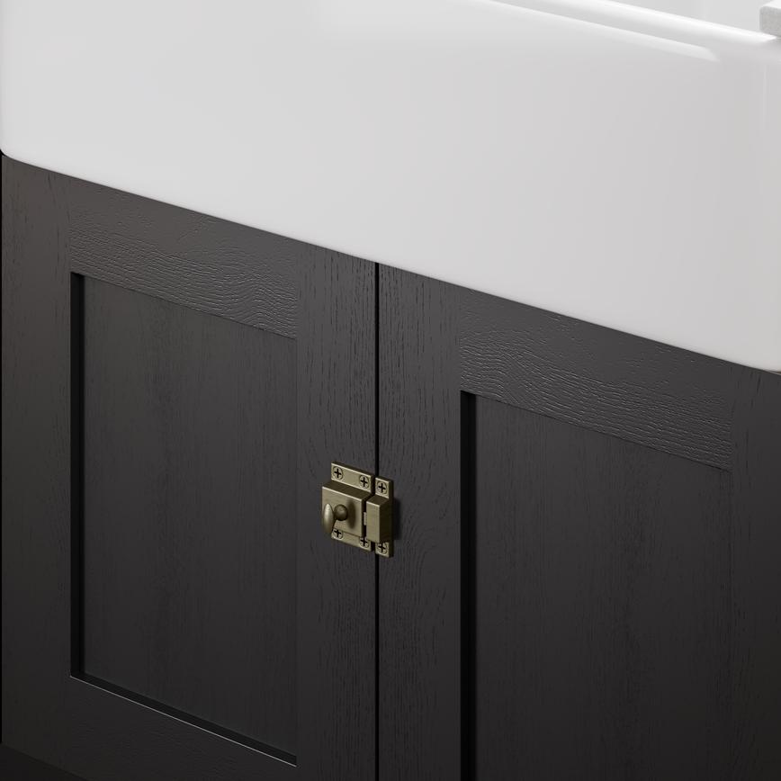 Highborn Aged Brass 41.3mm Turn Latch