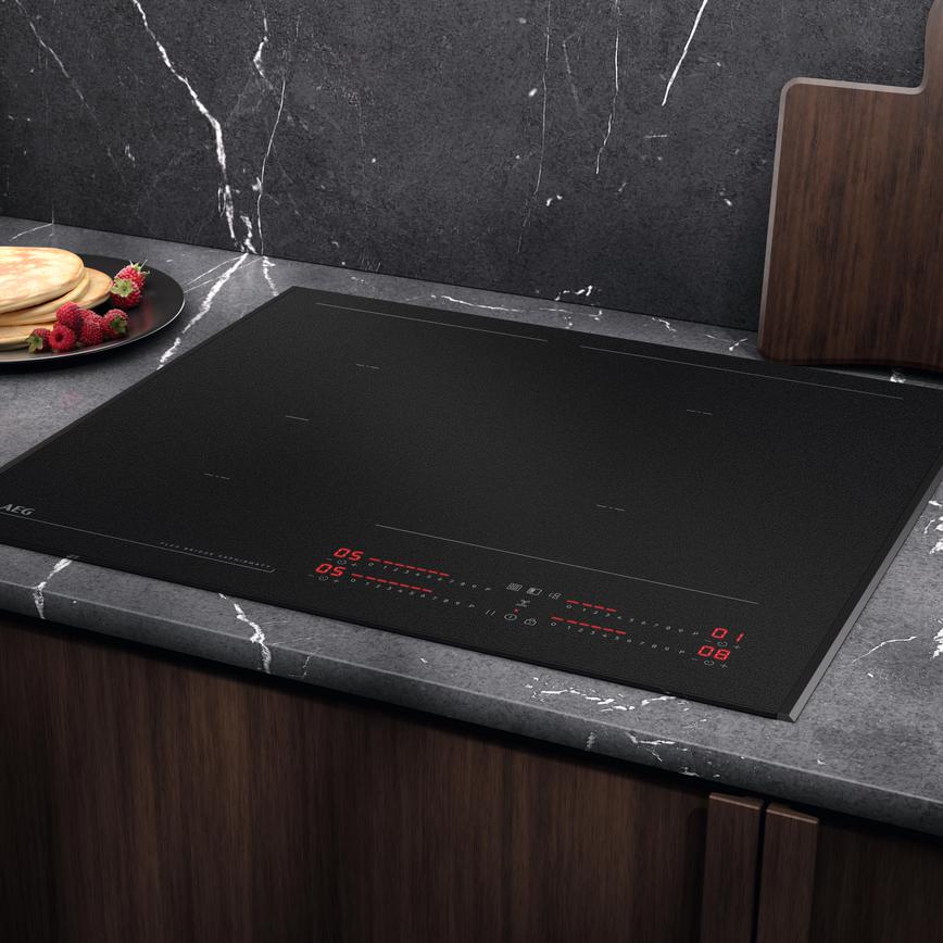 AEG Saphire Matt Blk Ind Hob 60cm Hcm