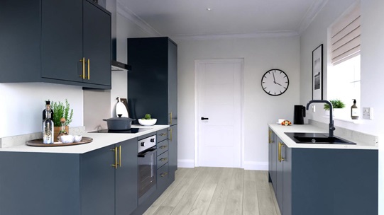 Greenwich Standard Marine Blue EKES Galley