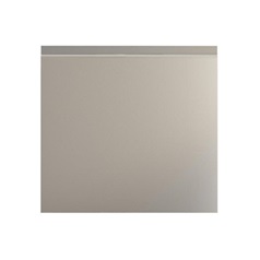Clerkenwell Matt Metallic Titanium 557mm x 600mm Full Height Drawerline Kitchen Door Primary Cut Out