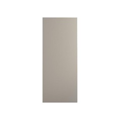 Clerkenwell Matt Metallic Titanium 1220mm x 500mm Full Height Larder Kitchen Door Primary Cut Out