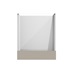 Clerkenwell Matt Metallic Titantium 115mm x 600mm x 19mm Filler Panel Additional Cut Out