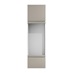 Clerkenwell Matt Metallic Titanium 570mm x 600mm Tall Appliance Tower Kitchen Door Additional Cut Out