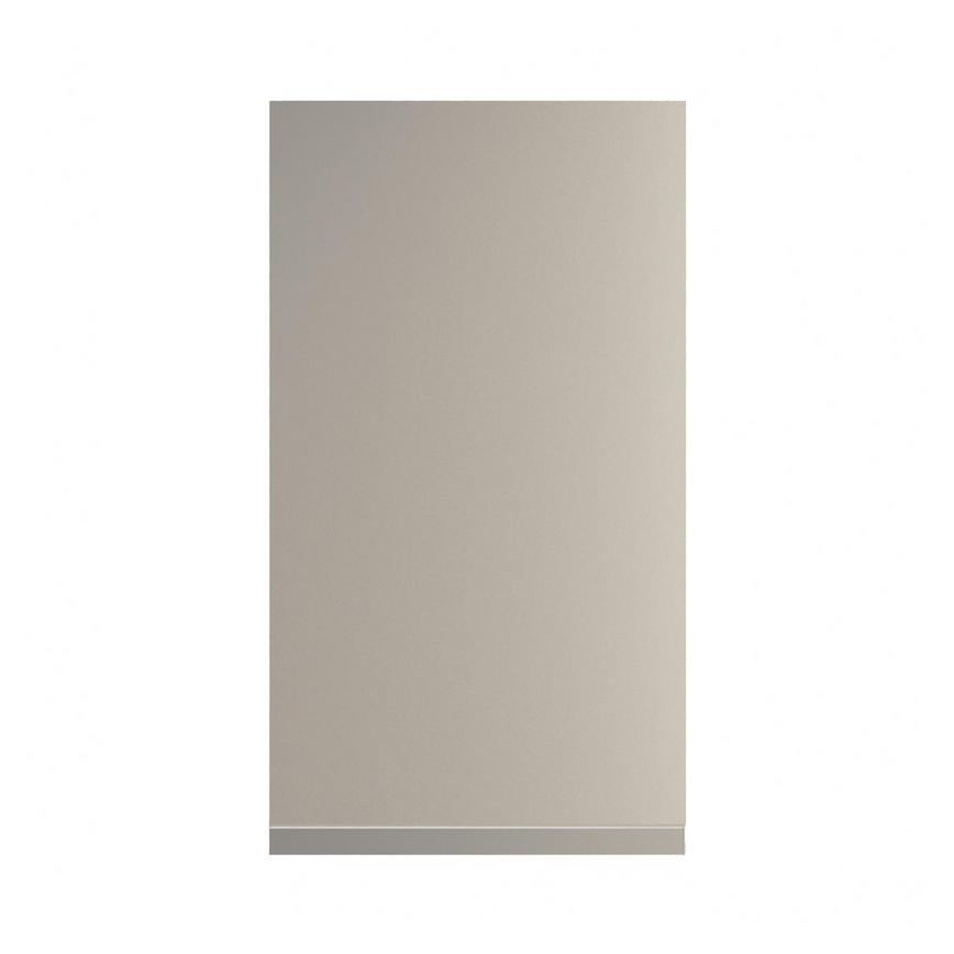 Clerkenwell Matt Metallic Titanium 900mm x 500mm Tall Kitchen Door Primary Cut Out