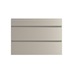Clerkenwell Matt Metallic Titanium 275mm x 1000mm Appliance Tower Kitchen Drawer Additional Cut Out