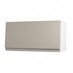Clerkenwell Matt Metallic Titanium 360mm x 700mm Half Height Kitchen Door or Drawer Angled Open