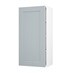 Frome Matt Mist 450 Tall Door CAD Cut Out Angled Open Unit