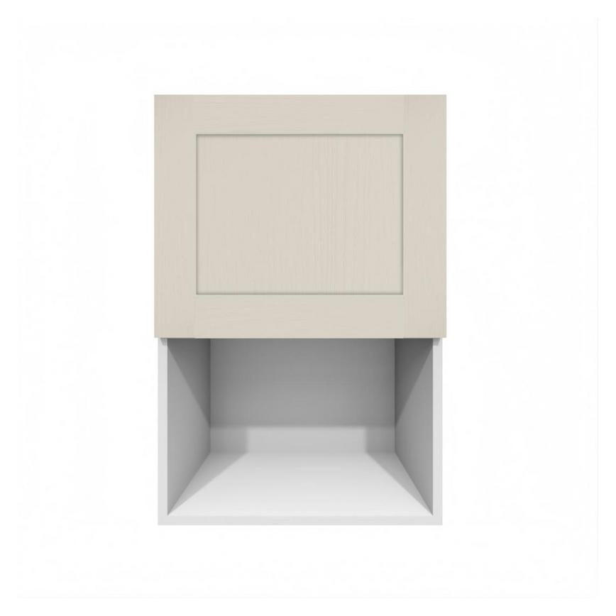 Chilcomb Linen 600 Tall Integrated Microwave Topbox Door