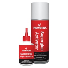 Howdens Adhesive and Aerosol Activator