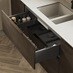 Winterton Gloss Sandstone And Dark Stone Sink Drawer