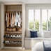 Clerkenwell Super Matt Sandstone Bedroom 1000mm Wardrobe