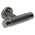Fluted Brushed Gunmetal Classic T Cupboard Door Knob 75mm