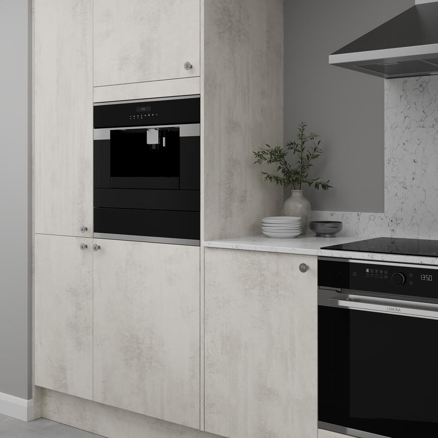 Hockley Textured White Stone 67mm x 600mm x 18mm Filler Panel