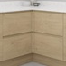 Clerkenwell Natural Oak Internal Half Hight Base/Carousel Corner Fillet x2