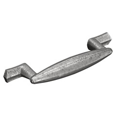 Antique Pewter Effect D Bar Handle