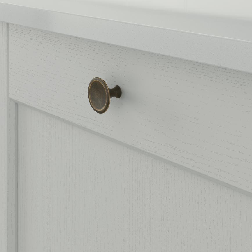 Antique Brass Bell Knob handle