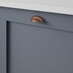 Copper Metric Chunky Cup Cupboard Handle