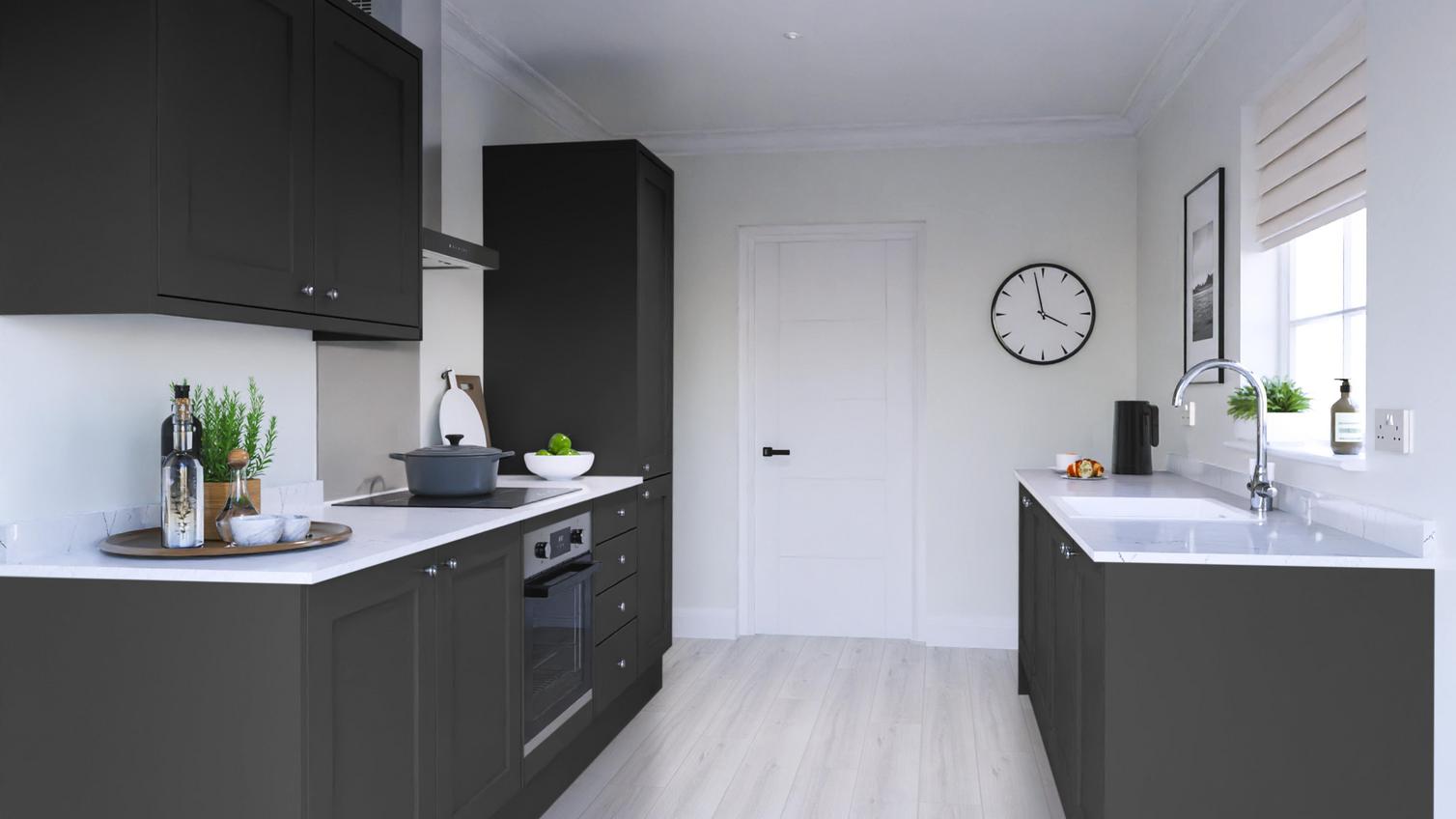 Chilcomb Super Matt Charcoal Galley