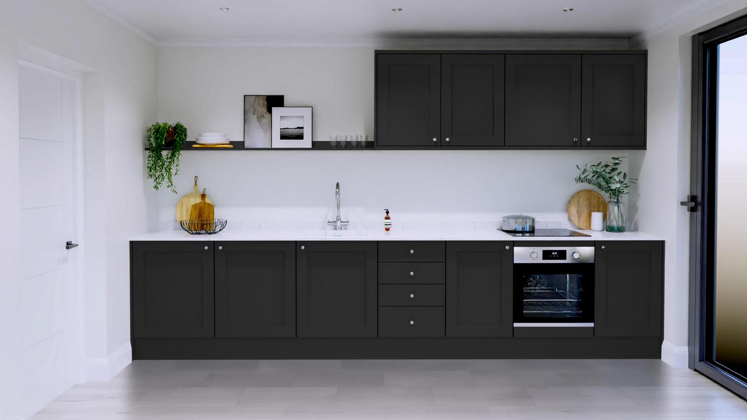 Chilcomb Super Matt Charcoal Single Wall