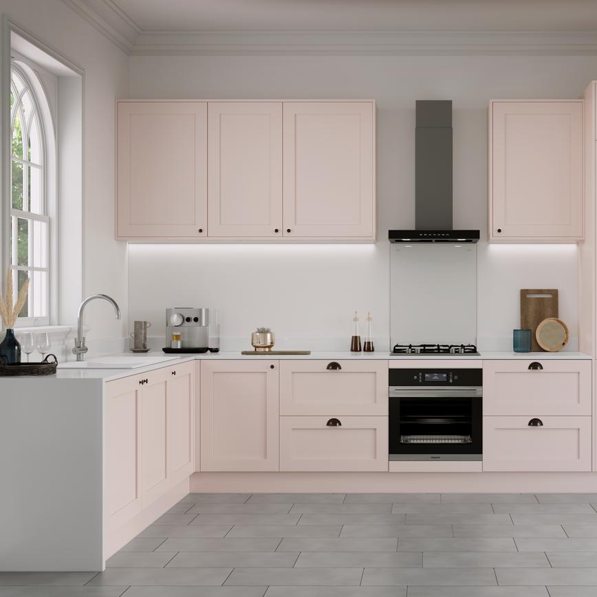 Chilcomb Paintable Pink EKES LShape Main Set Shot