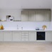Chilcomb Inframe Dove Grey Single Wall Kitchen