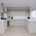 Chilcomb Inframe Dove Grey U Shape Kitchen