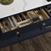 Chilcomb navy in-frame cutlery drawer