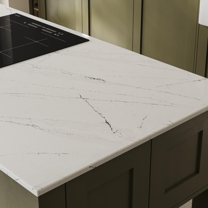 Chilcomb Paint To Order Olive Worktop 