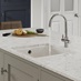 Chilcomb Pebble Navy Inframe Sink & Tap Cameo