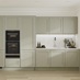 Chilcomb Sage Green Handleless Kitchen Wall Cameo