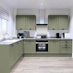 Chilcomb Reed Green L Shaped Kitchen