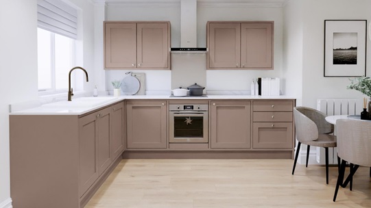 Chilcomb Antique Rose Inframe EKES Set Shot L Shape 