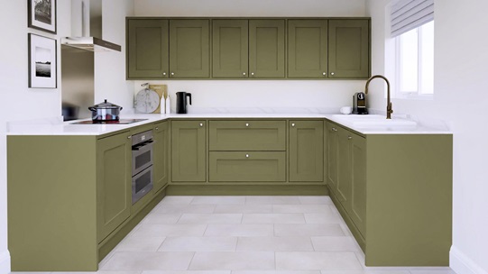 Chilcomb Olive Inframe EKES Set Shot U Shape