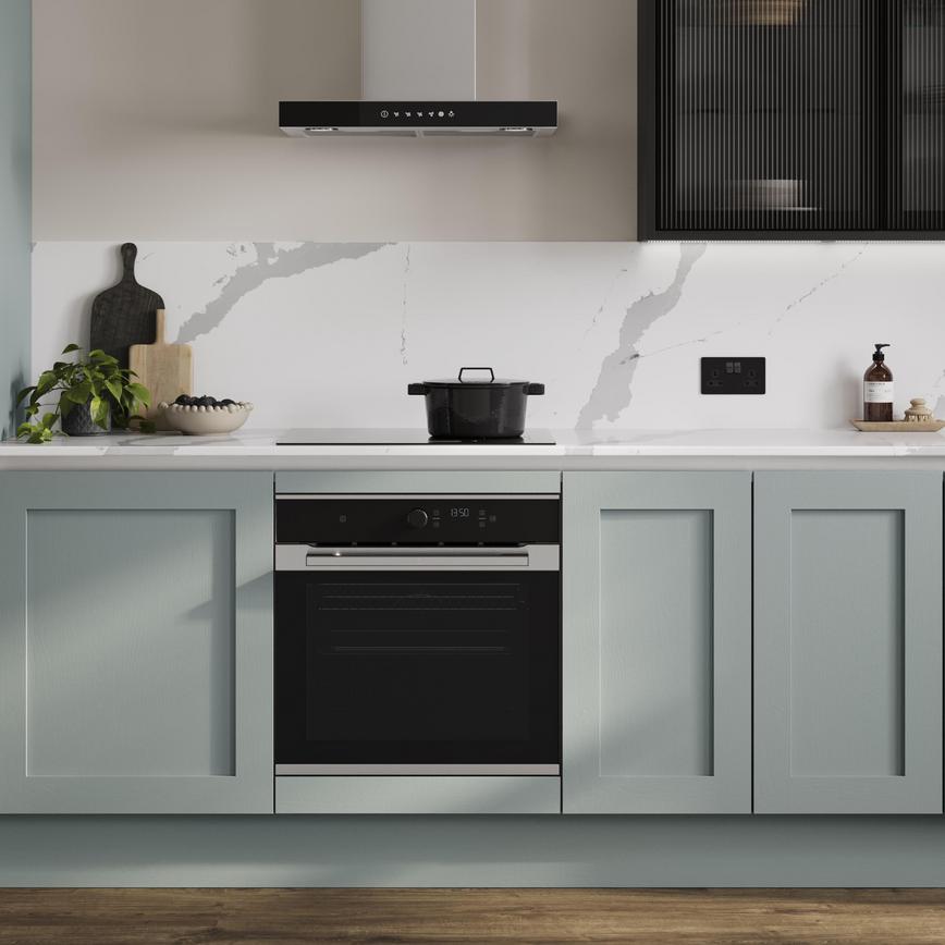 Chilcomb Seafoam Handleless Appliances