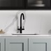 Chilcomb Seafoam Handleless Sink And Tap