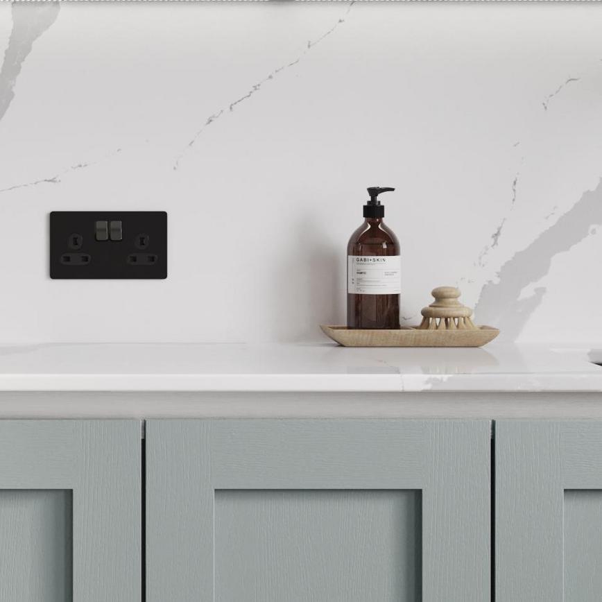 Chilcomb Seafoam Handleless Worktop