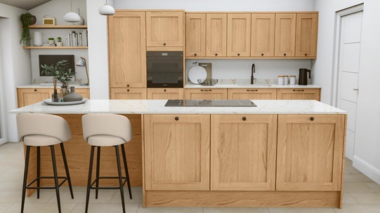 Chilcomb Oak EKES Island