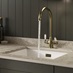 Chilcomb Ash Green Sink and Tap