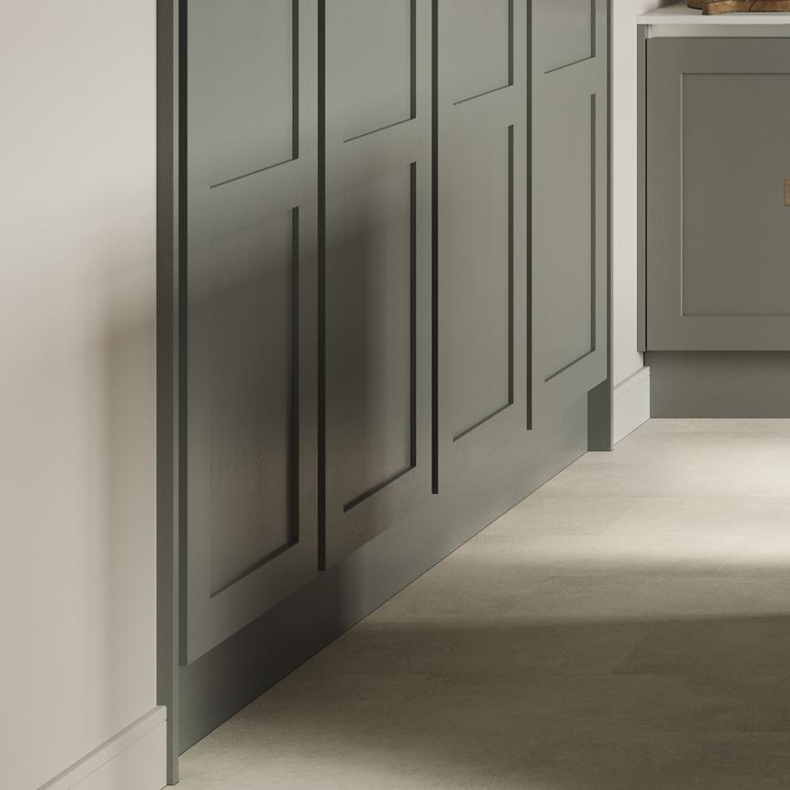 Chilcomb Estate Green Handleless Bank of Frontals