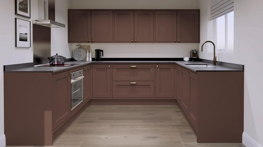 Chilcomb In Frame Earth Red EKES U Shape